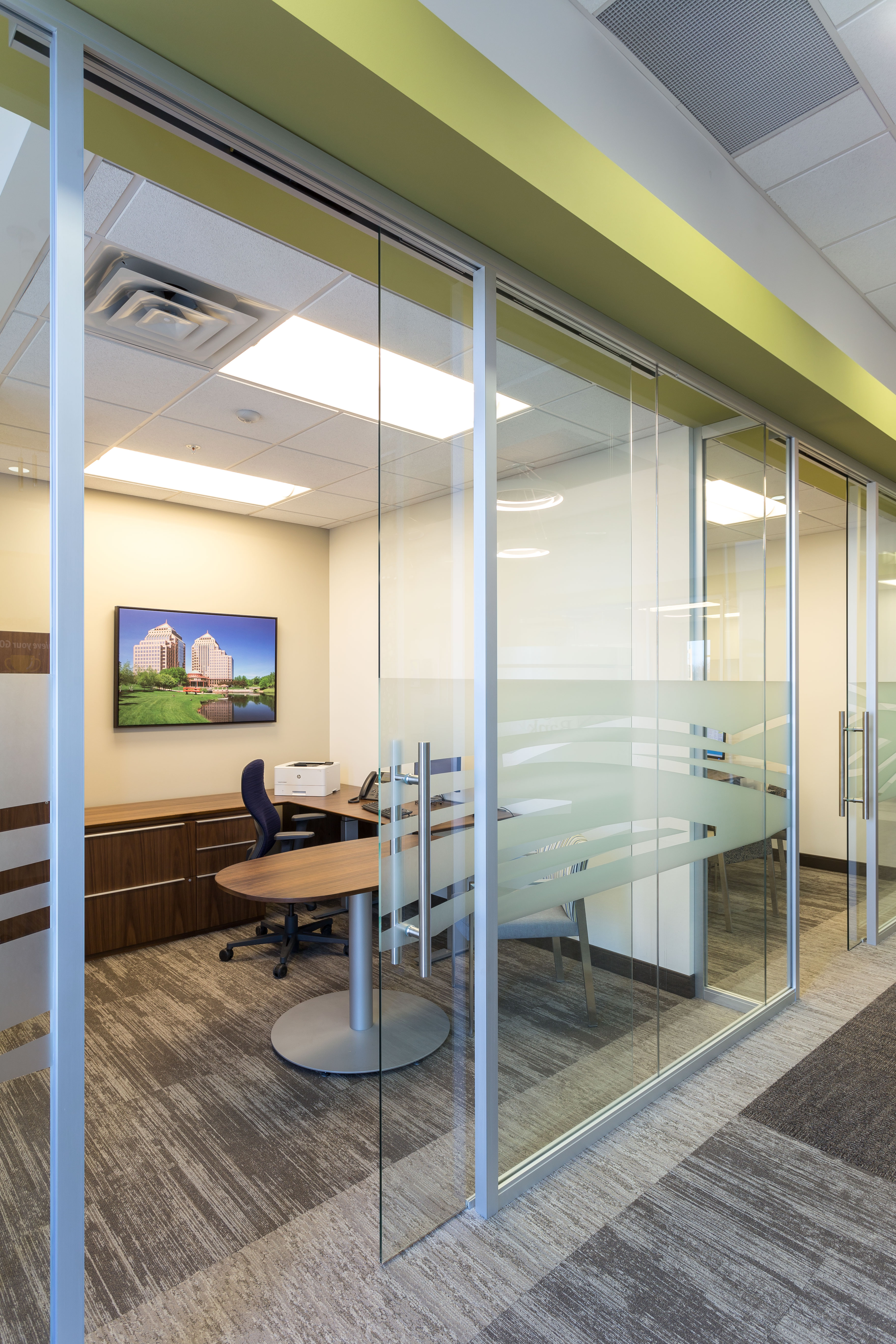 highland bank minnetonka office redesign