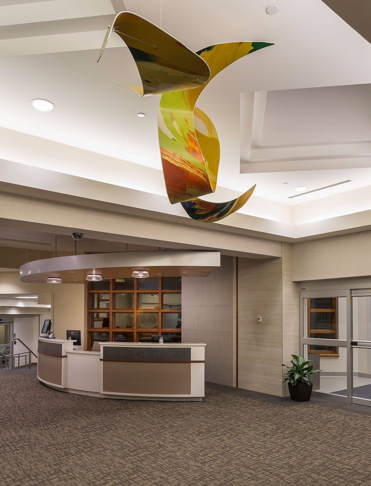 Mohagen_Hansen_Laboratory Mohagen Hansen | Architecture | Interior Design | Minneapolis | Lakeview Hospital Lobby