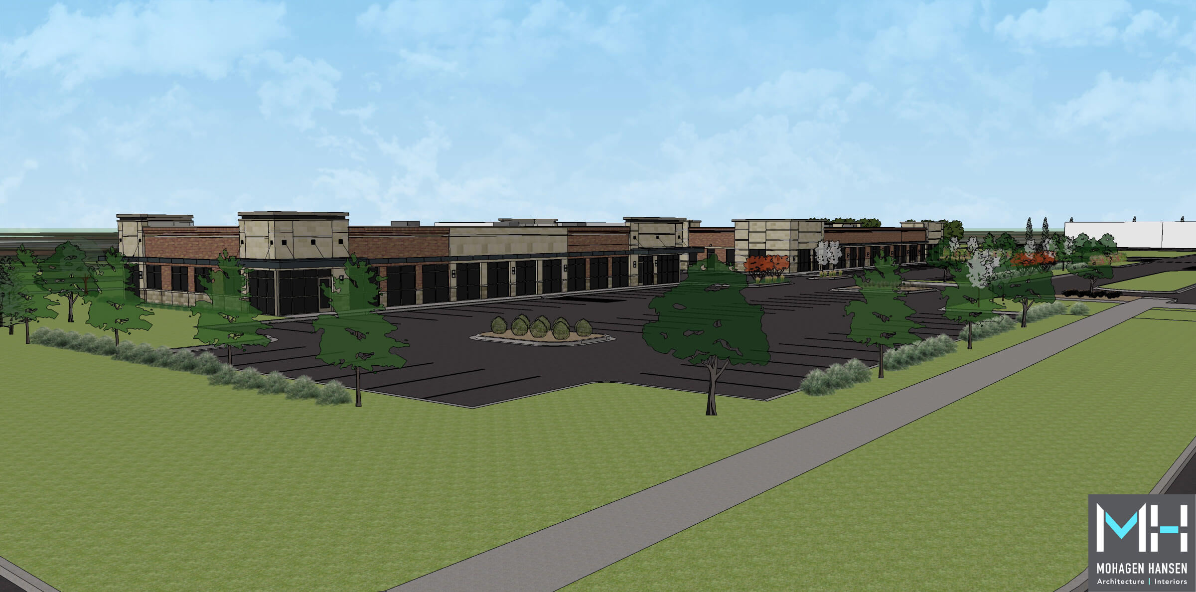 forest lake commons retail development